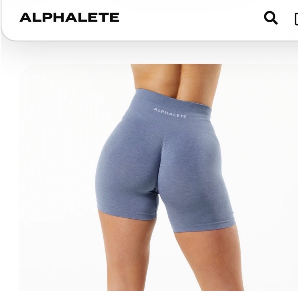 Alphalete Amplify Short 4.5” French Blue Size M